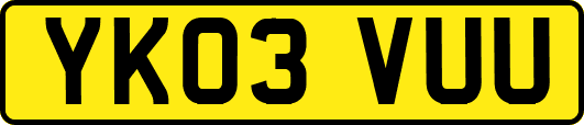 YK03VUU