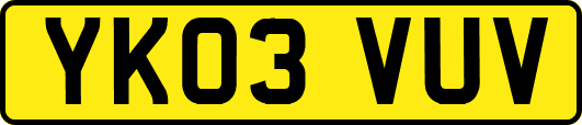 YK03VUV