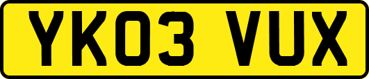 YK03VUX