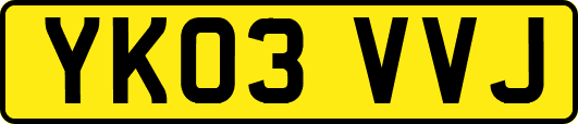 YK03VVJ