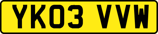 YK03VVW
