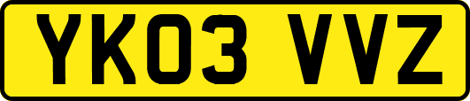 YK03VVZ