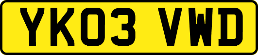 YK03VWD