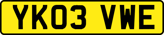 YK03VWE