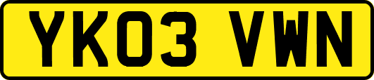 YK03VWN