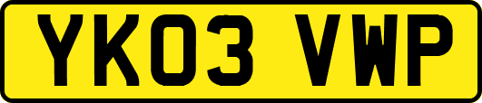YK03VWP