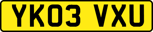 YK03VXU