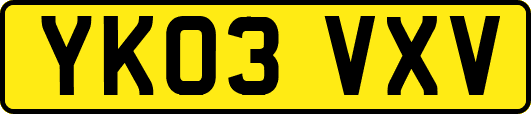 YK03VXV