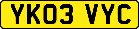 YK03VYC
