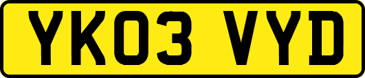 YK03VYD
