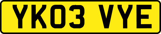 YK03VYE