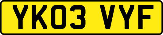 YK03VYF