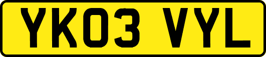 YK03VYL