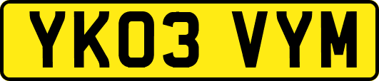 YK03VYM