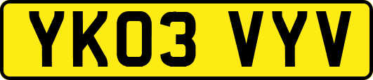 YK03VYV