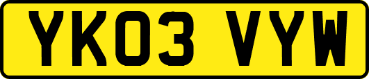 YK03VYW