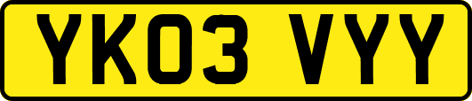 YK03VYY