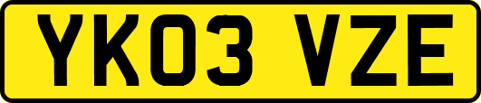 YK03VZE