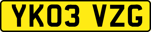 YK03VZG