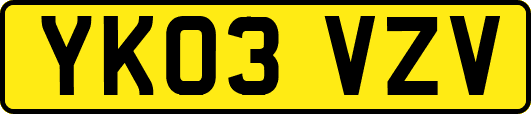 YK03VZV