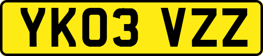 YK03VZZ