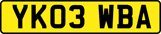 YK03WBA