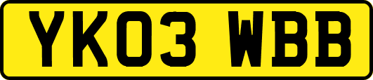 YK03WBB
