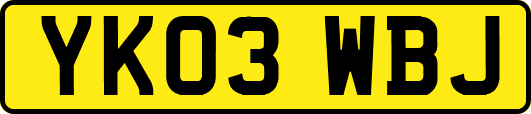 YK03WBJ