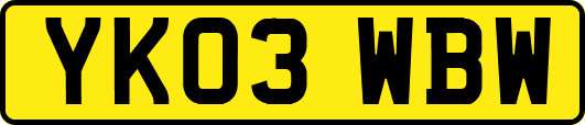YK03WBW