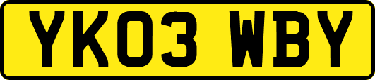YK03WBY