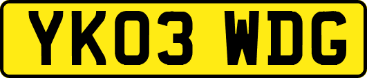 YK03WDG