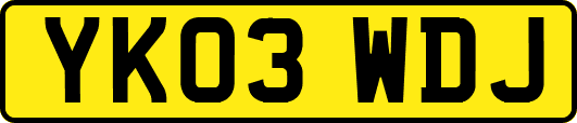 YK03WDJ