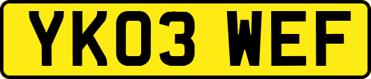 YK03WEF