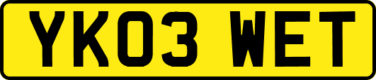 YK03WET