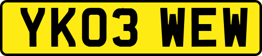 YK03WEW