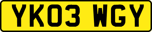 YK03WGY