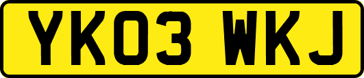 YK03WKJ