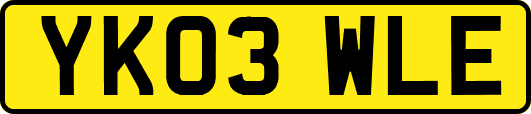 YK03WLE