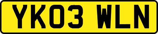 YK03WLN
