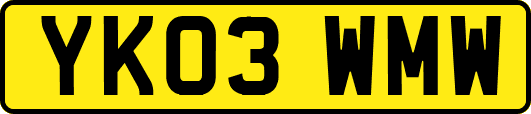 YK03WMW