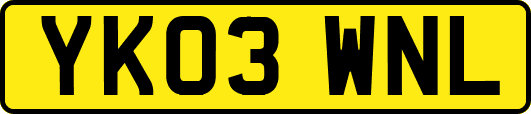YK03WNL