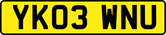 YK03WNU