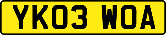 YK03WOA