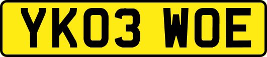 YK03WOE