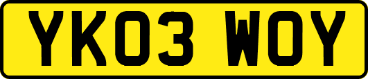 YK03WOY
