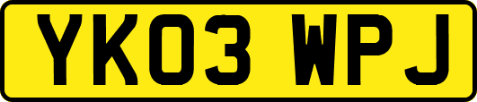 YK03WPJ