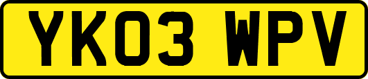 YK03WPV