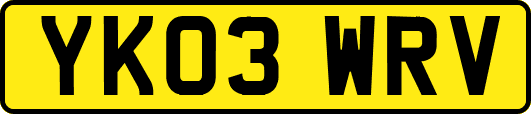 YK03WRV