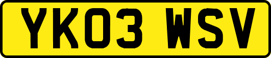 YK03WSV