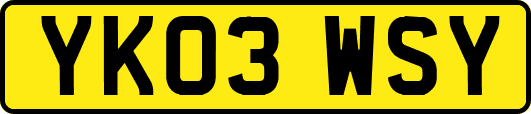 YK03WSY